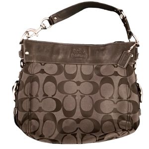 Coach Signature Monogram Purse Handbag Shoulder Bag